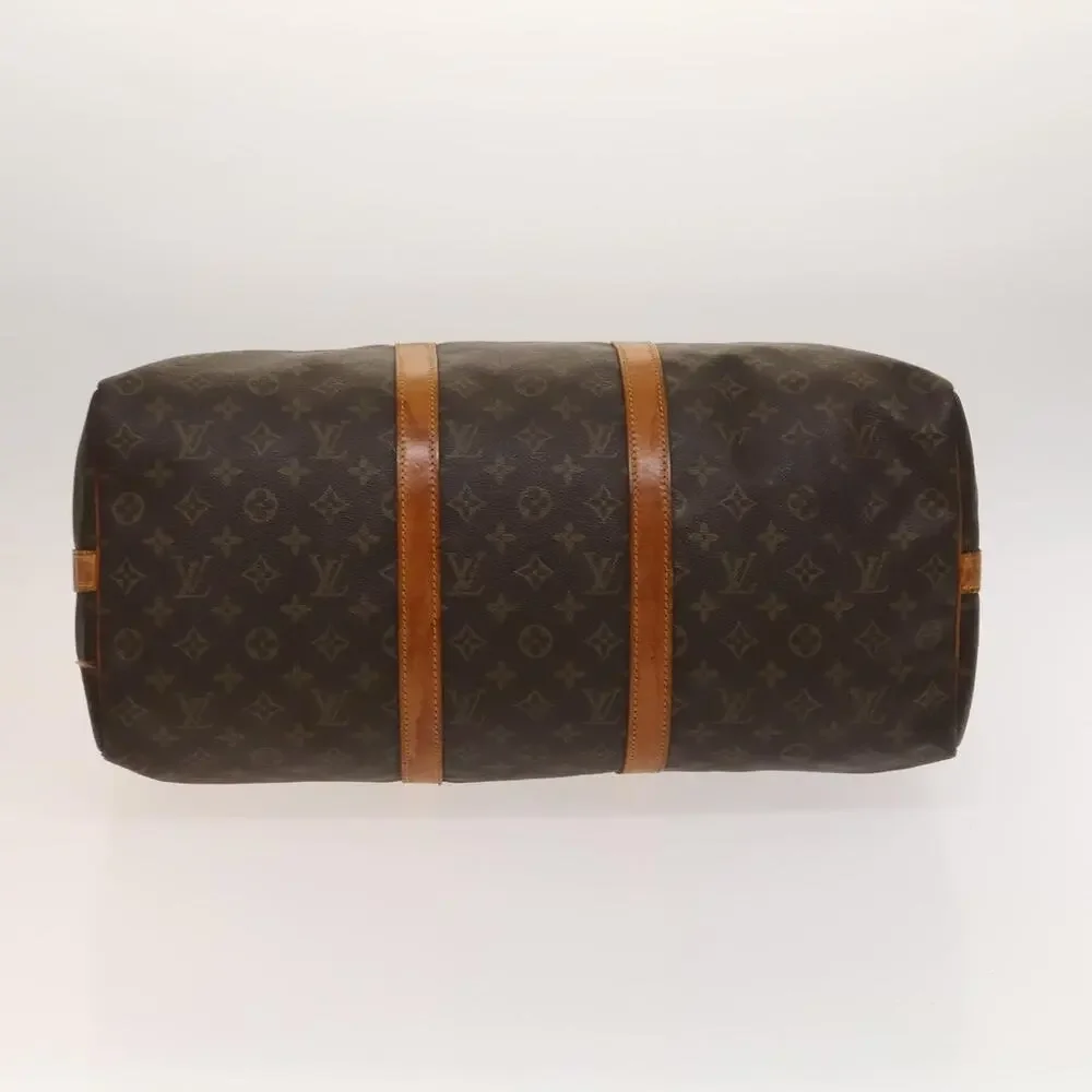 LOUIS VUITTON Monogram Keepall Bandouliere 50 Boston Bag M41416